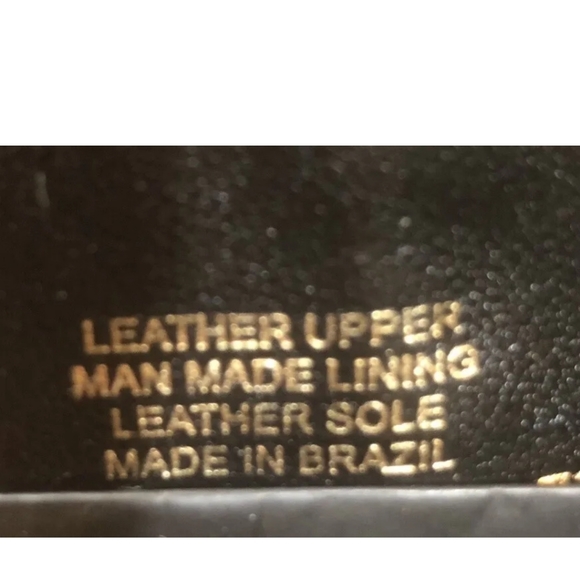 NEW WITH BOX MAX AZRIA HARVE LEGER HL-NORA PEEP TOE LEATHER PLATFORM BOOTS - Picture 9 of 10